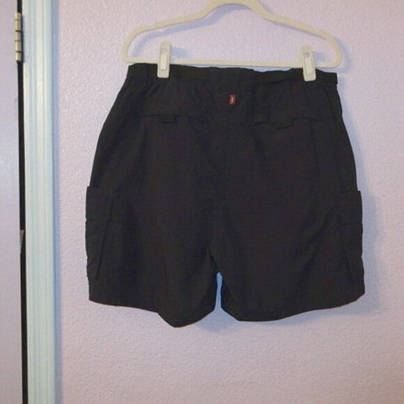 REI Sahara Women's Cargo Shorts Size 16 Stretch UPF Belted Nylon DWR Gorpcore - Picture 6 of 9